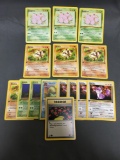 15 Count Lot of ALL Vintage Pokemon 1st Edition Cards