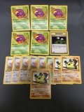 15 Count Lot of ALL Vintage Pokemon 1st Edition Cards