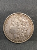 1898 United States Morgan Silver Dollar - 90% Silver Coin from Estate