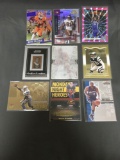 9 Card Lot of SERIAL NUMBERED Sports Cards from Huge Collection - Stars, Rookies & More!