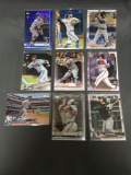 9 Card Lot of BASEBALL ROOKIE CARDS with Big Time Prospects and Future Stars