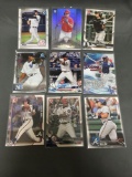 9 Card Lot of BASEBALL ROOKIE CARDS with Big Time Prospects and Future Stars