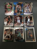9 Card Lot of BASKETBALL ROOKIE CARDS with Stars and Newer Sets - HIGH BOOK VALUE!