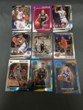 9 Card Lot of BASKETBALL ROOKIE CARDS with Stars and Newer Sets - HIGH BOOK VALUE!