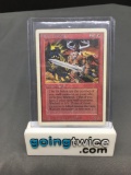 Magic the Gathering Unlimited KELDON WARLORD Vintage Trading Card from Collection
