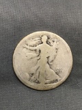 1919 United States Walking Liberty Silver Half Dollar - 90% Silver Coin from Estate