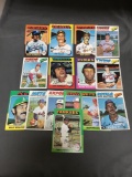 15 Card Lot of Vintage 1970's Baseball Cards from Huge Estate Haul with Rookies and Stars and More!