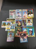 15 Card Lot of Vintage 1970's Baseball Cards from Huge Estate Haul with Rookies and Stars and More!