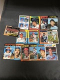 15 Card Lot of Vintage 1970's Baseball Cards from Huge Estate Haul with Rookies and Stars and More!