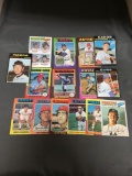 15 Card Lot of Vintage 1970's Baseball Cards from Huge Estate Haul with Rookies and Stars and More!