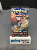 Factory Sealed Pokemon Sun & Moon BURNING SHADOWS 10 Card Booster Pack