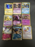 9 Card Lot of Pokemon Holofoil Trading Cards - Modern and Older - from Huge Collection