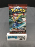 Factory Sealed Pokemon Sun & Moon CRIMSON INVASION 10 Card Booster Pack