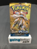 Factory Sealed Pokemon SUN & MOON Base 10 Card Booster Pack