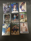9 Card Lot of BASKETBALL ROOKIE CARDS - Mostly Modern Years - Furture Stars and More!
