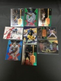9 Card Lot of SERIAL NUMBERED Sports Cards - Stars and Rookies from Huge Collection