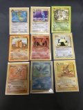 9 Card Lot of Vintage Pokemon Rare Trading Cards from Massive Collection Find