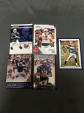 5 Card Lot of TOM BRADY Football Trading Cards from Massive Collection - 2002 to Present