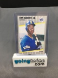 1989 Fleer Baseball #548 KEN GRIFFEY JR Rookie Trading Card - Hall of Fame!