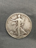 1944 United States Walking Lberty Silver Half Dollar - 90% Silver Coin from Estate