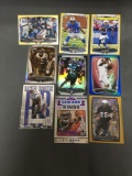 9 Card Lot of SERIAL NUMBERED Sports Cards from Huge Collection - Stars, Rookies & More!