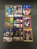 9 Card Lot of SERIAL NUMBERED Sports Cards from Huge Collection - Stars, Rookies & More!