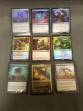 9 Card Lot of Magic the Gathering Gold Symbol RARES & MYTHIC RARES from Collection