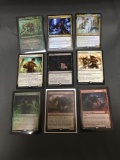 9 Card Lot of Magic the Gathering Gold Symbol RARES & MYTHIC RARES from Collection