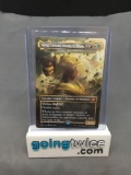 Magic the Gathering KING CAESAR, AWOKEN TITAN Full Art Mythic Rare Trading Card
