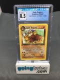 CGC Graded 2000 Pokemon Team Rocket 1st Edition #23 DARK DUGTRIO Rare Trading Card - NM-MT+ 8.5