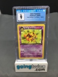 CGC Graded 2000 Pokemon Team Rocket 1st Edition #39 DARK KADABRA Trading Card - MINT 9