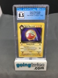 CGC Graded 2000 Pokemon Team Rocket 1st Edition #34 DARK ELECTRODE Trading Card - NM-MT+ 8.5