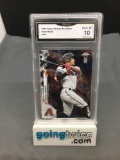 GMA Graded 2020 Topps Chrome Ben Baller #151 KETEL MARTE Diamondbacks Baseball Card - GEM MINT 10