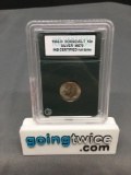 INB Certified 1955-D United States Roosevelt Silver Dime - 90% Silver Coin - MS 70