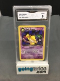 GMA Graded 2000 Pokemon Team Rocket #26 DARK HYPNO Rare Trading Card - MINT 9