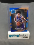2017-18 Donruss #196 DE'AARON FOX Kings ROOKIE Basketball Card