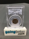 PCGS Graded 1981-S United States Jefferson Proof Nickel Coin Type 1 - PR69 DCAM