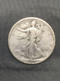 1933-S United States Walking Liberty Silver Half Dollar - 90% Silver Coin from Estate
