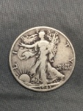 1943-S United States Walking Liberty Silver Half Dollar - 90% Silver Coin from Estate