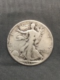 1935-D United States Walking Liberty Silver Half Dollar - 90% Silver Coin from Estate