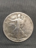1943-S United States Walking Liberty Silver Half Dollar - 90% Silver Coin from Estate