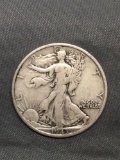 1943-S United States Walking Liberty Silver Half Dollar - 90% Silver Coin from Estate