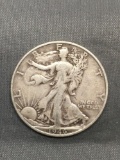 1946-S United States Walking Liberty Silver Half Dollar - 90% Silver Coin from Estate