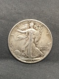1943-S United States Walking Liberty Silver Half Dollar - 90% Silver Coin from Estate