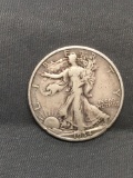 1934-S United States Walking Liberty Silver Half Dollar - 90% Silver Coin from Estate
