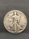 1944 United States Walking Liberty Silver Half Dollar - 90% Silver Coin from Estate