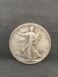 1933-S United States Walking Liberty Silver Half Dollar - 90% Silver Coin from Estate