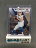 2019 Panini Mosaic #263 JUSTIN HERBERT Chargers ROOKIE Football Card