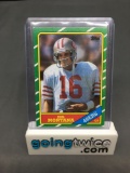 1986 Topps #156 JOE MONTANA 49ers Football Card