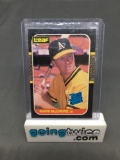 1987 Leaf #46 MARK MCGWIRE A's Cardinals ROOKIE Baseball Card
